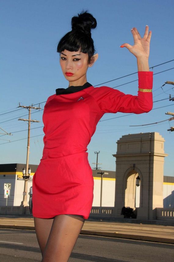 Bai-Ling -Posing